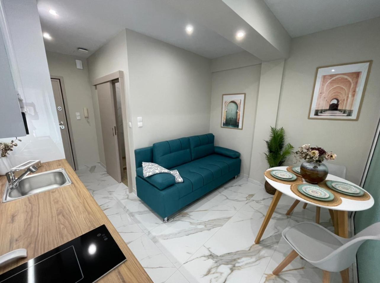 Agora Luxury Apartment 7 Loutráki Dış mekan fotoğraf