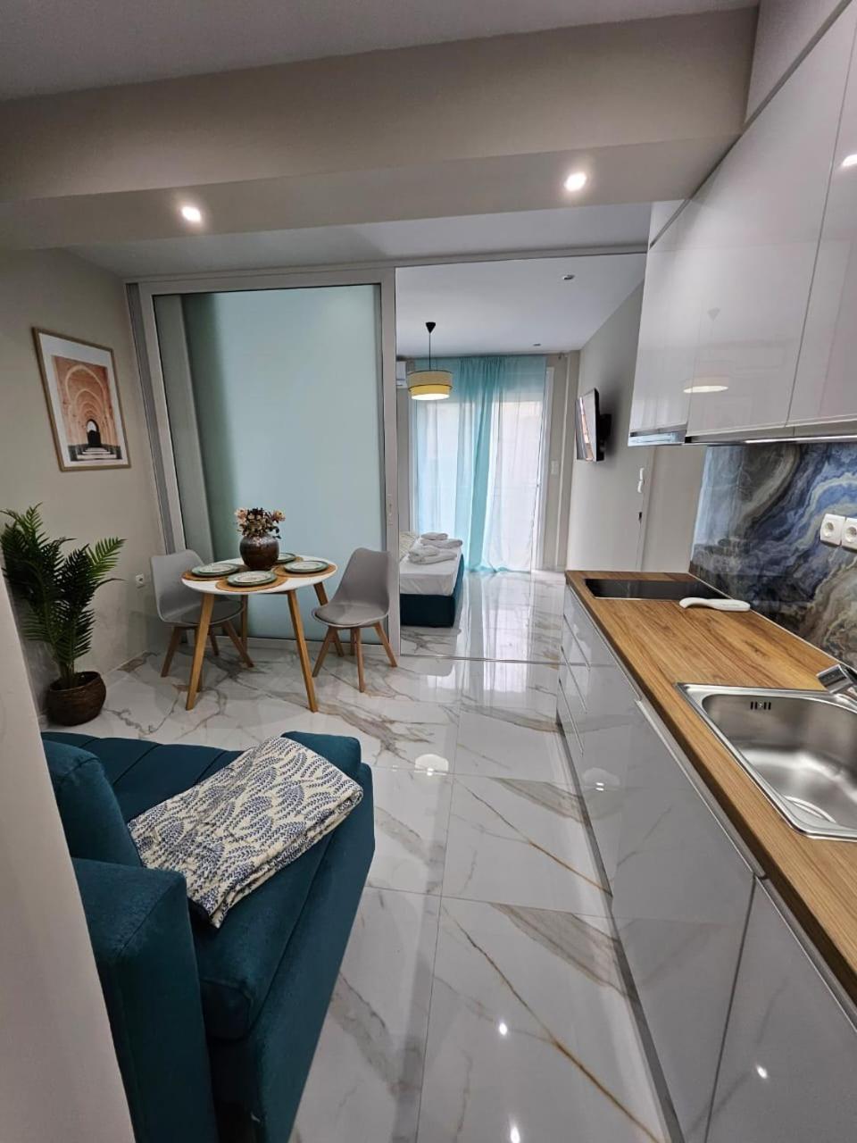 Agora Luxury Apartment 7 Loutráki Dış mekan fotoğraf